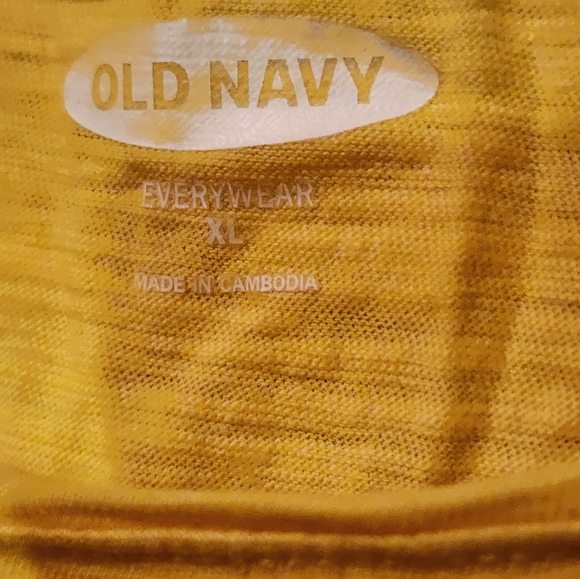 Ladies Tank Top-Yellow-Cactus Print-XL - Picture 2 of 4